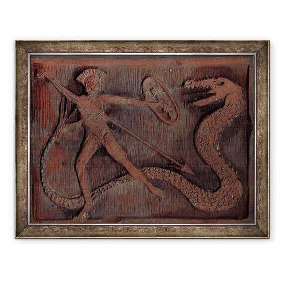 Tablou inramat - Vincent Alexander Booth - Duel antic, 1998 - - Roveli