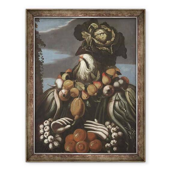 Tablou inramat - Giuseppe Arcimboldo - Iarna I - - Roveli