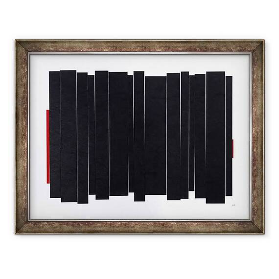 Tablou inramat - Alex Dunn - Negru lung - - Roveli