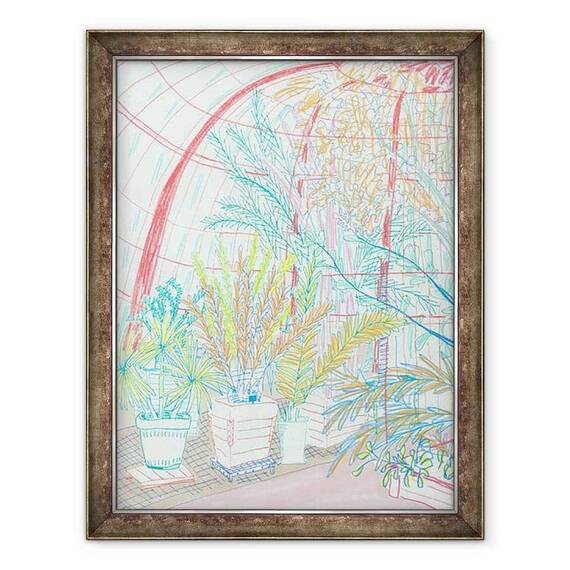 Tablou inramat - Sol Jeong - Palm House - - Roveli