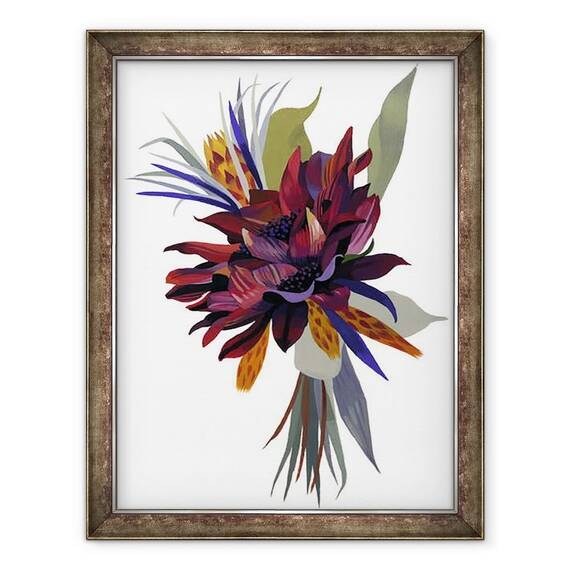 Tablou inramat - Hiroyuki Izutsu - Wild Dahlia - - Roveli