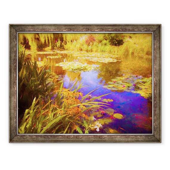 Tablou inramat - Helen White - Giverny Waterlilies, 2019 - - Roveli