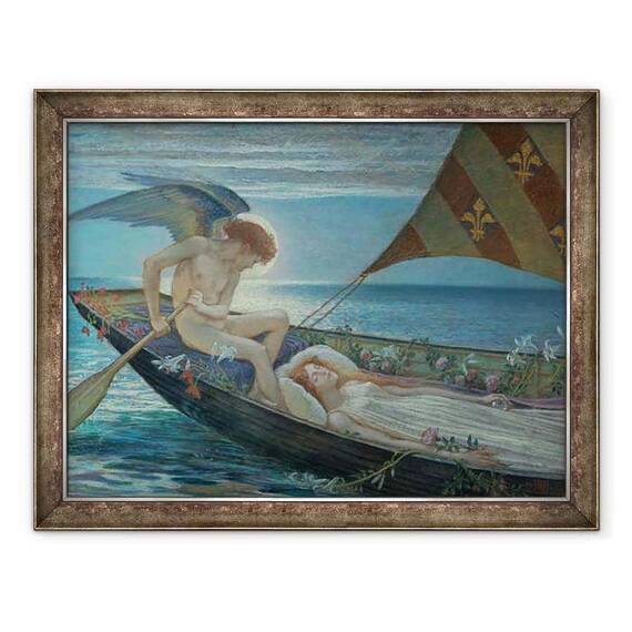 Tablou inramat - Walter Crane - Un vis - - Roveli