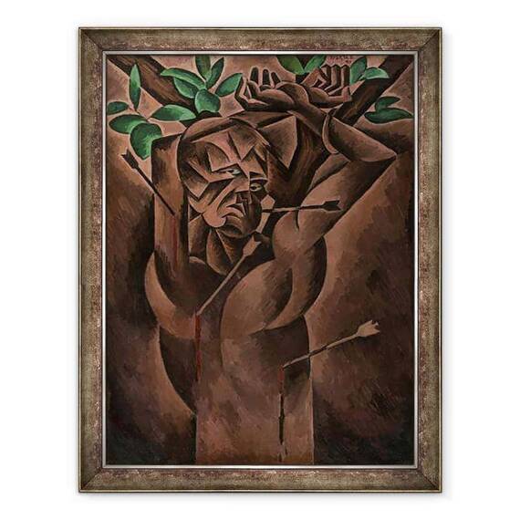 Tablou inramat - Bohumil Kubista - St. Sebastian - - Roveli