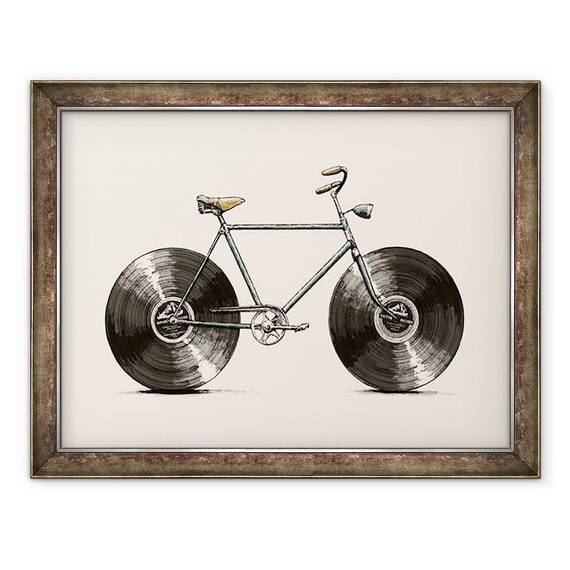 Tablou inramat - Florent Bodart - Velofon - - Roveli