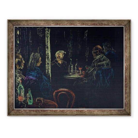 Tablou inramat - Vincent Alexander Booth - Audienta in clubul Londrei, 2009 - - Roveli