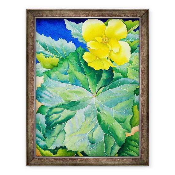 Tablou inramat - Christopher Ryland - Begonia Galben - - Roveli