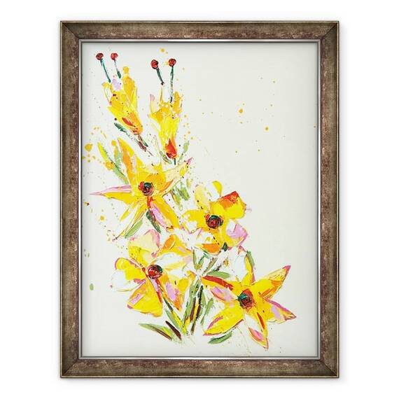 Tablou inramat - Penny Warden - Floare VII - - Roveli