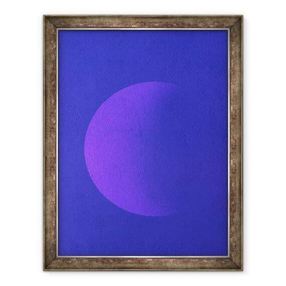Tablou inramat - Emil Sandberg - Luna in scadere 01, 2020 - - Roveli