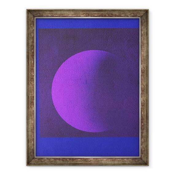 Tablou inramat - Emil Sandberg - Luna in scadere 02, 2020 - - Roveli