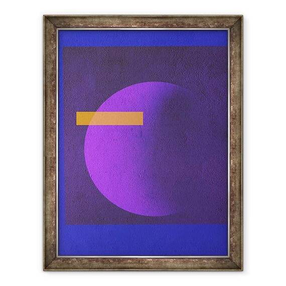 Tablou inramat - Emil Sandberg - Luna in scadere 03, 2020 - - Roveli
