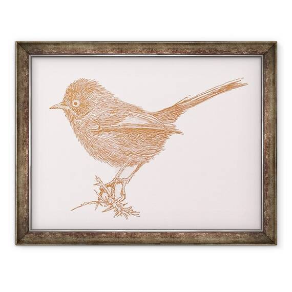Tablou inramat - Sarah Hough - Dartford Warbler, 2017 - - Roveli