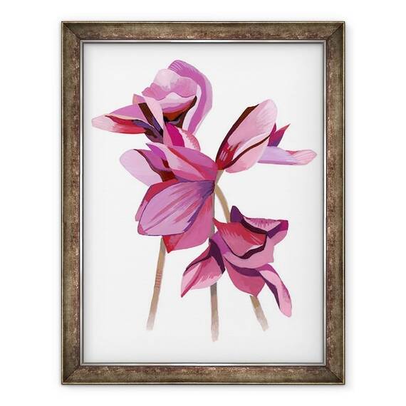 Tablou inramat - Hiroyuki Izutsu - Cyclamen - - Roveli