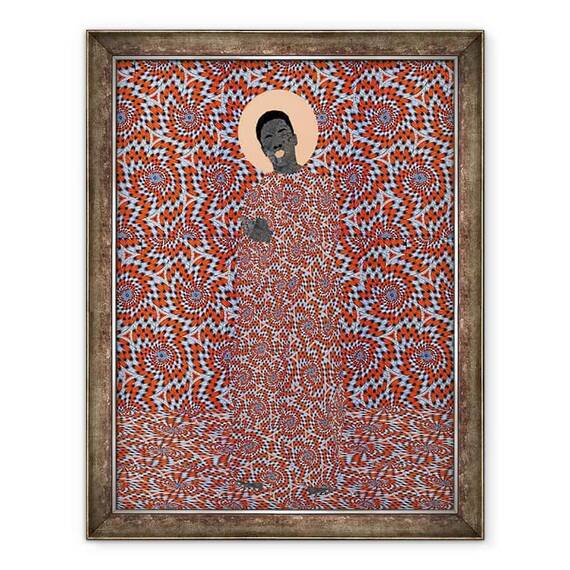 Tablou inramat - Osinachi - O furtuna frumoasa - - Roveli