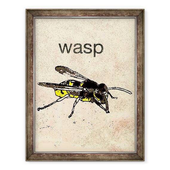 Tablou inramat - Sarah Thompson-Engels - Wasp 2014 - - Roveli