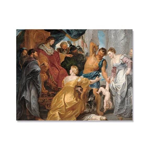 Tablou Canvas - Judecata lui Solomon, Biblia, Oameni - - Roveli