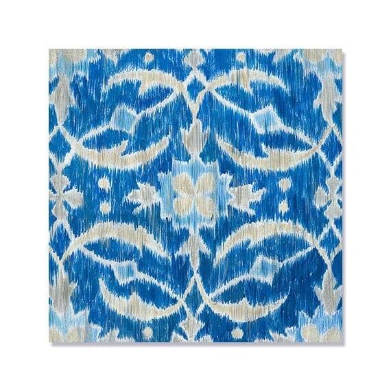 Tablou Canvas - Panza regala I, Albastru, Marime: 60 x 60 cm - - Roveli