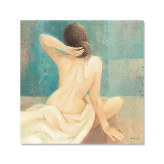 Tablou Canvas - Patruns de ganduri I, Femeie - - Roveli