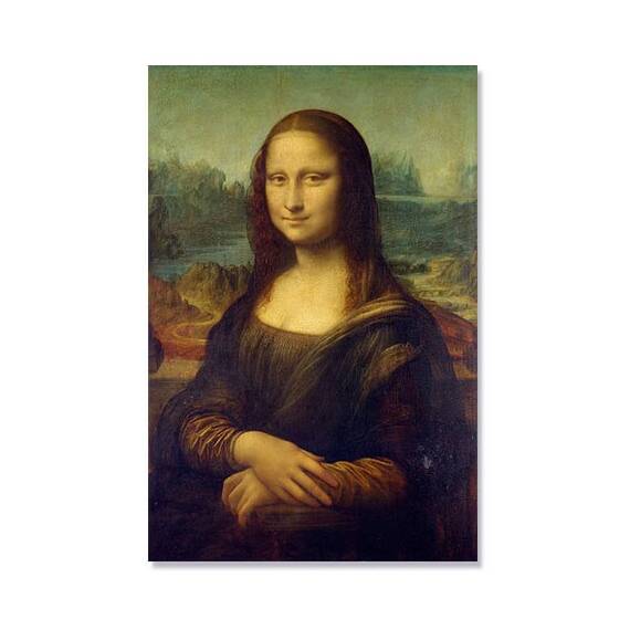 Tablou Canvas - Mona Lisa, Leonardo da Vinci, Femeie, Portret - - Roveli