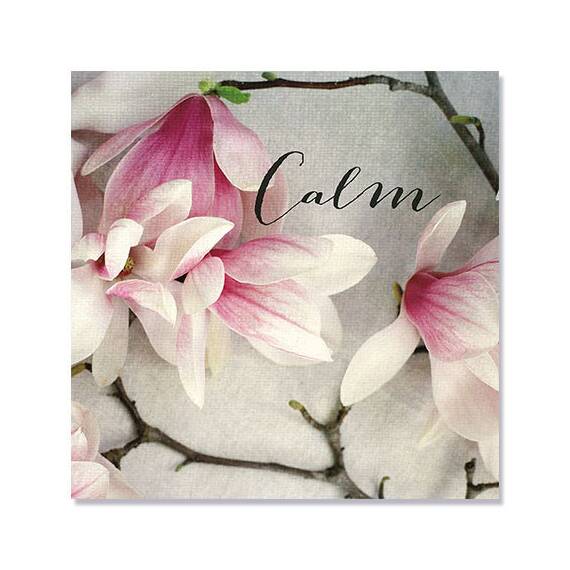 Tablou Canvas - Floare, Roz, Calm, Marime: 60 x 60 cm - - Roveli