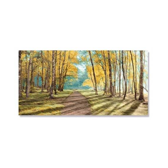 Tablou Canvas - Drumul cel bun, Padure, Copaci, Natura - - Roveli