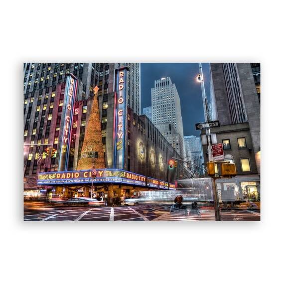 Tablou Canvas - Strada, New York, Marime: 80 x 120 cm - - Roveli