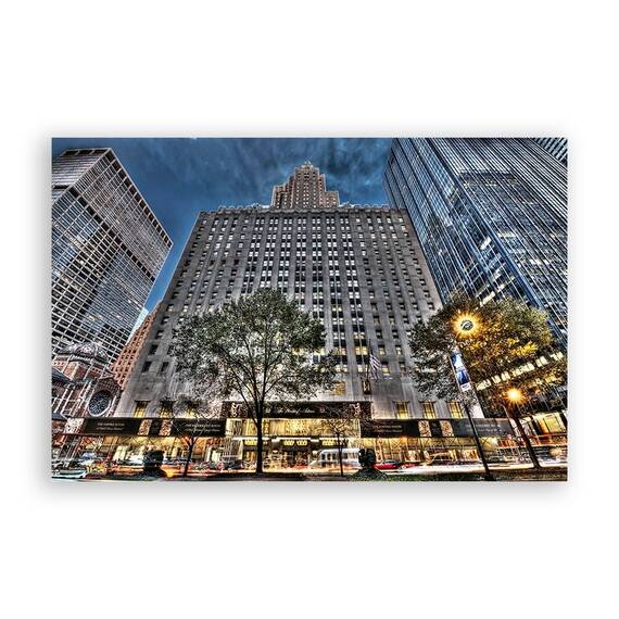 Tablou Canvas - Strada, New York, Cladire - - Roveli