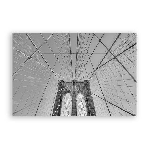 Tablou Canvas - Pod, Brooklyn Bridge, Marime: 80 x 120 cm - - Roveli