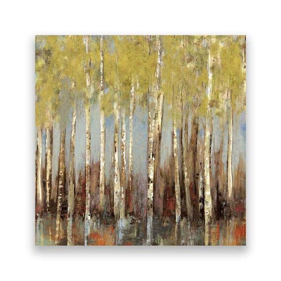 Tablou Canvas - Salcami, Copaci, Padure, Marime: 60 x 60 cm - - Roveli