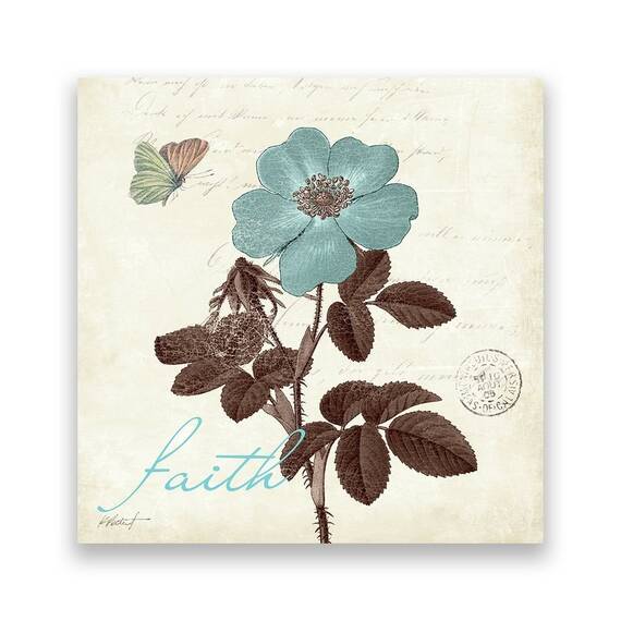 Tablou Canvas - Floral, Fluturi, Primavara - - Roveli