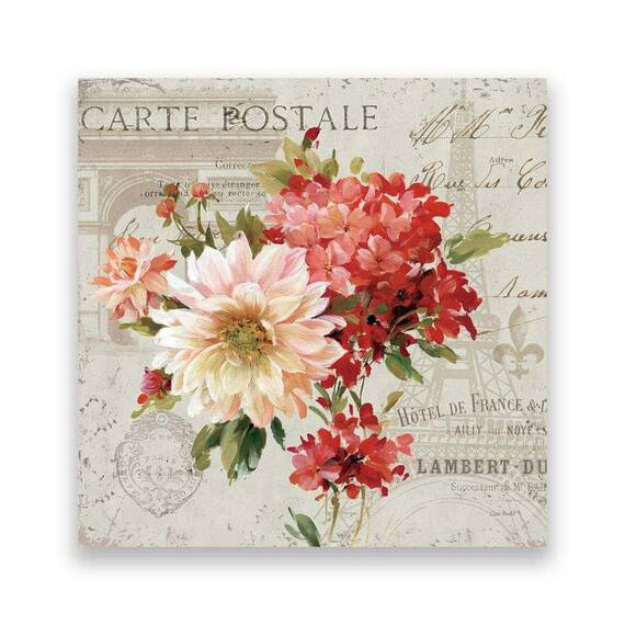 Tablou Canvas - Flori, Bujori - - Roveli