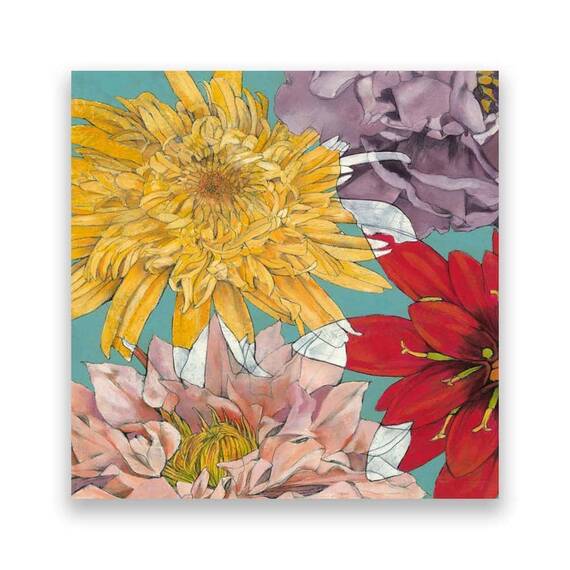 Tablou Canvas - Flori, Crizantem, Marime: 60 x 60 cm - - Roveli