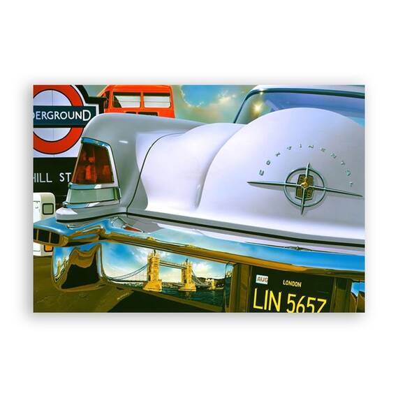 Tablou Canvas - Masina, Bord, Retro, Calatorie - - Roveli