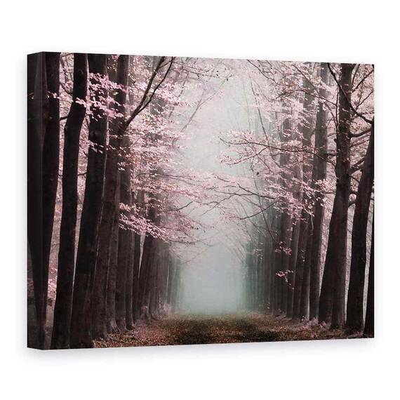 Tablou canvas - Natura, Peisajul, Padurea, CopacII Infloriti, Marime: 75 x 100 cm - - Roveli