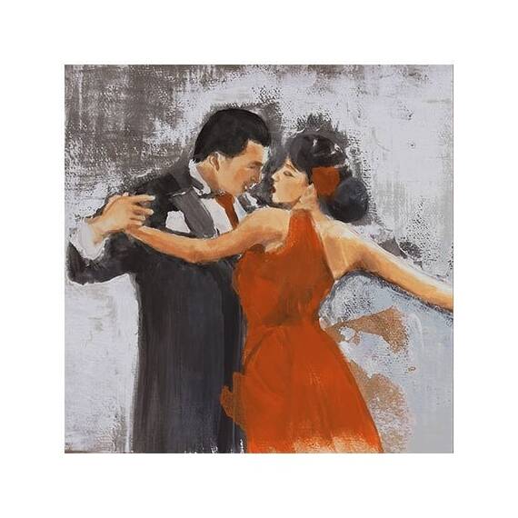 Tablou Canvas - Pasiune, Dans, Barbat, Femeie - - Roveli