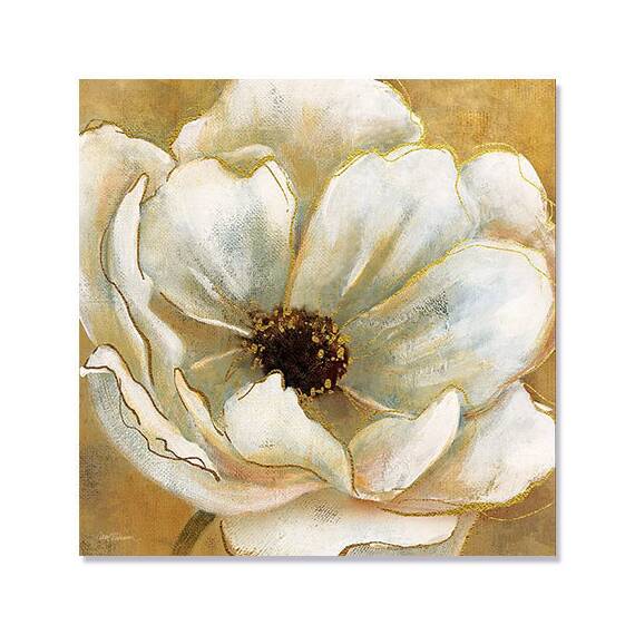 Tablou Canvas - Splendoare aurie I, Floare - - Roveli