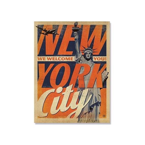 Tablou Canvas - America, New York, Statuia Libertatii - - Roveli