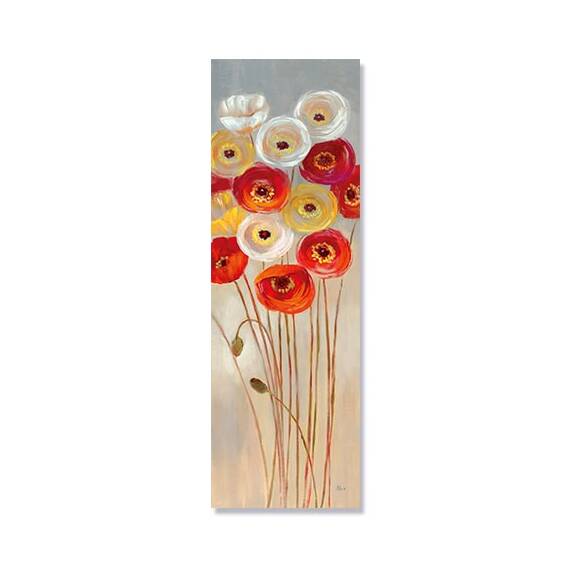 Tablou Canvas - Flori de maci I, Diverse Culori - - Roveli