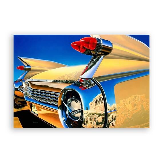 Tablou Canvas - Masina, Retro, Oldtimer, Cadillac, Eldorado - - Roveli