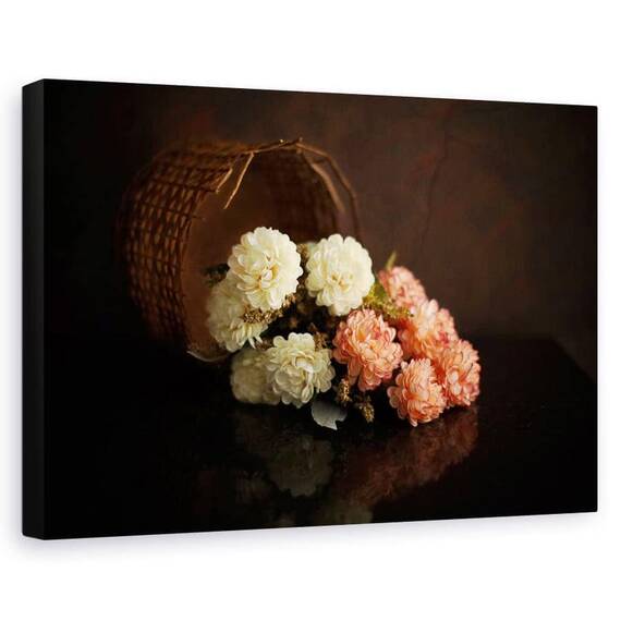 Tablou canvas - Flori, Natura moarta, Lumina - - Roveli