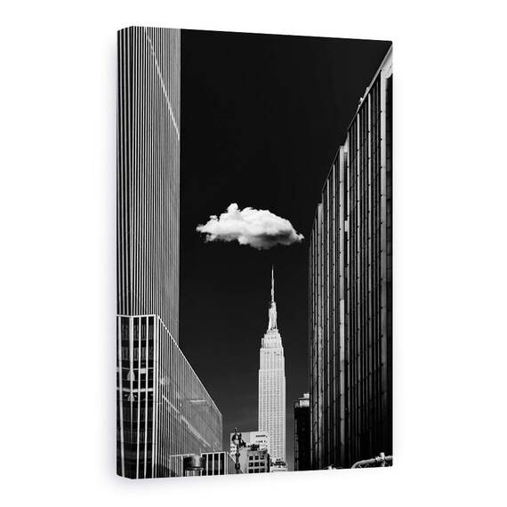 Tablou Canvas - Un Singur Nor, Oras, Strada, Turism, Peisaj Urban, Arhitectura - - Roveli