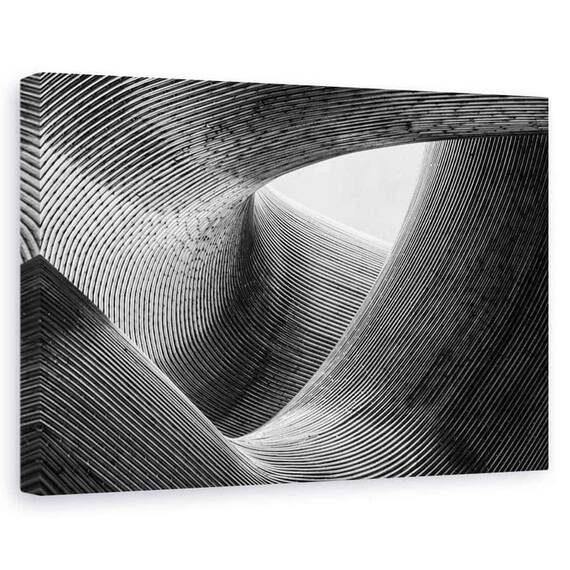 Tablou canvas - Linii, Abstract, Lumini, Umbre, Marime: 80 x 120 cm - - Roveli
