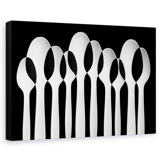 Tablou canvas - Abstract, Padure, Abstract, Linguri, Padure, Plastic, Marime: 80 x 120 cm - - Roveli