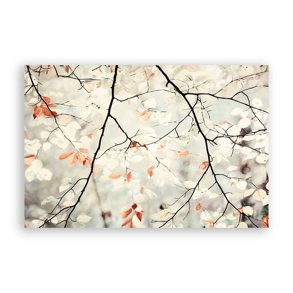 Tablou Canvas - Natura, Frunze, Marime: 80 x 120 cm - - Roveli