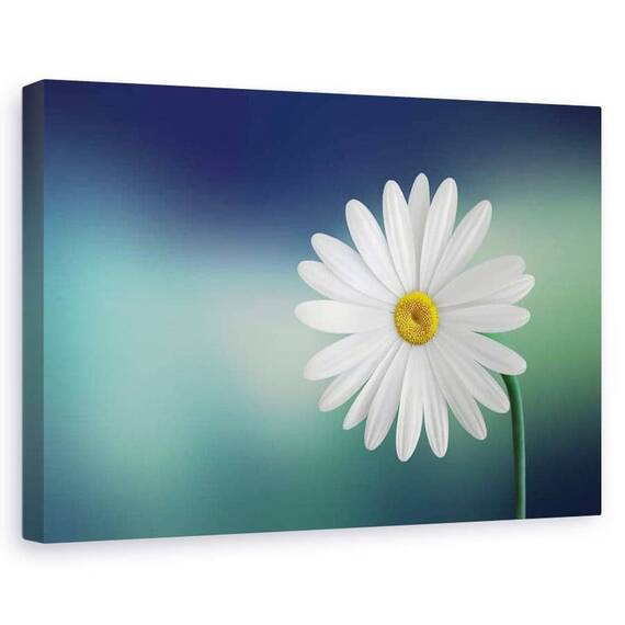 Tablou canvas - Flori, Vara, Verde, Culori Pastelate, Marime: 80 x 120 cm - - Roveli