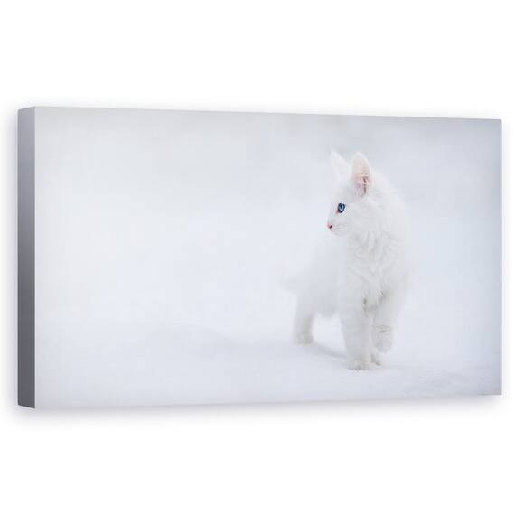 Tablou Canvas - Alba Ca Zapada, Marime: 50 x 100 cm - - Roveli