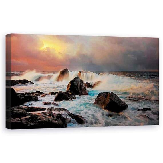 Tablou Canvas - Dupa Furtuna, Marime: 50 x 100 cm - - Roveli