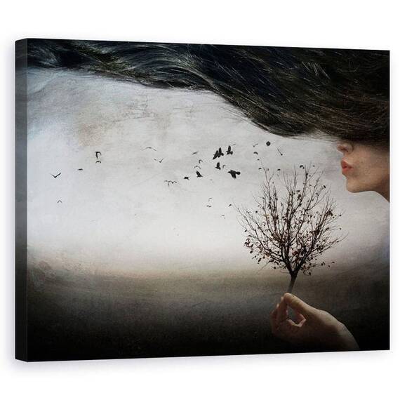 Tablou Canvas - Stare De Spirit De Toamna, Marime: 60 x 75 cm - - Roveli