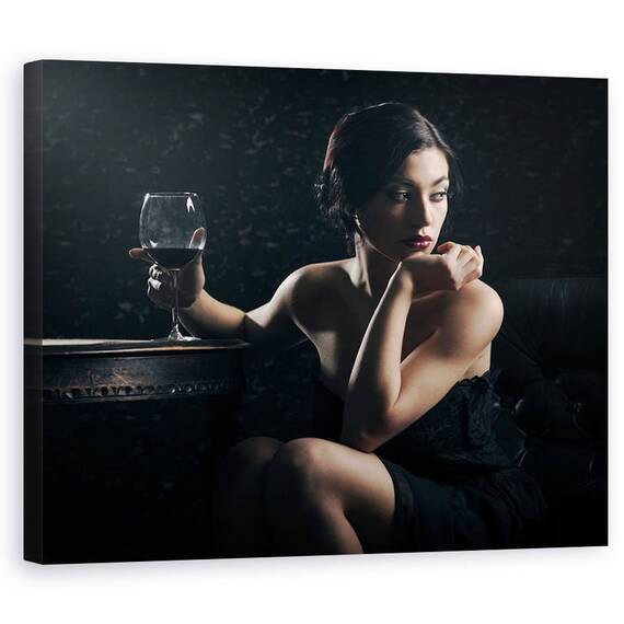 Tablou Canvas - Vin, Marime: 60 x 75 cm - - Roveli