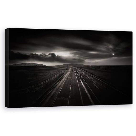 Tablou Canvas - Dupa Oameni, Marime: 50 x 100 cm - - Roveli